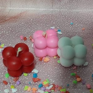 شمع روبیک کوچک .با سوخت عالی .کیفت عالی قابل سفارش در انواع رن